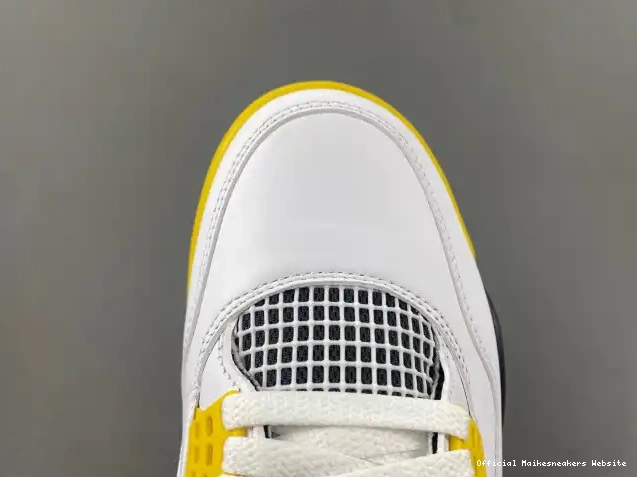 Official Maikesneakers Vivid WNNS 4 Jordan Air AQ9129-101 Sulfur 0329